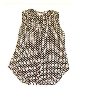 Nordstrom Black & White sleeveless top